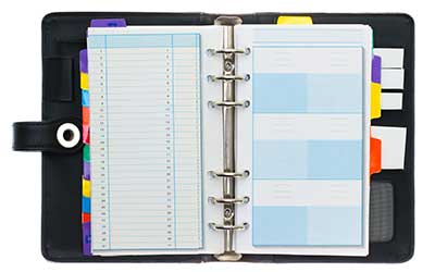 Overige papierformaten - de personal organizer